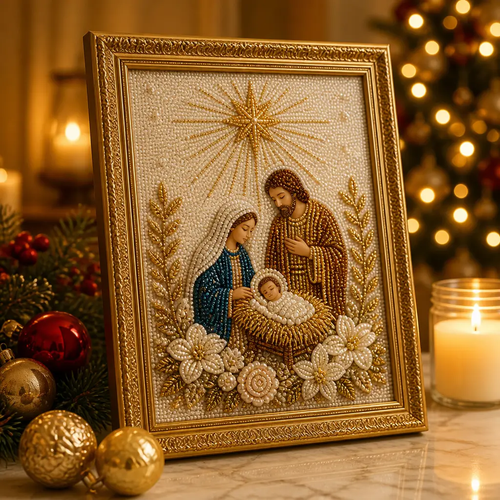 Jesus's Birth Pearl Art Kit