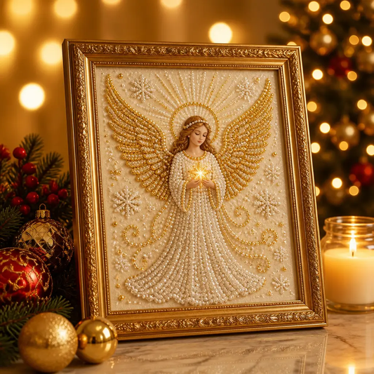 Christmas Angel Pearl Art Kit
